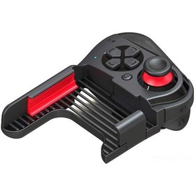 Resim Springsun Kablosuz Bt Oyun Kolu, Tek Elle Kullanım, 360 Joystick, Android/ios Uyumlu, Şarj Edilebilir Li-poly Batarya, Esnek Telefon Tutucu 