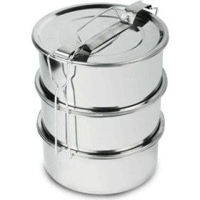 Resim Şık Metalik Üçlü Sefer Tası Seti, Dayanıklı ve Kullanışlı Ürünler 