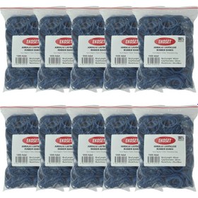 Resim Ekoset Mavi Paket Ambalaj Para Lastiği 40Mm 10.000 Adet 
