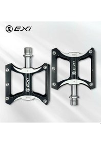 Resim Eix Jt-10 3 Rulmanlı Alüminyum Alaşımlı Mtb Bmx Şehir Ve Yol Bisikleti Pedalı Siyah 