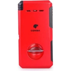 Resim Cohiba Kırmızı 2 Torch Çakmak & Puro Delici – CCM0585 