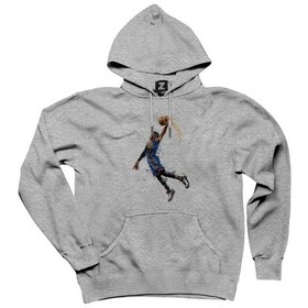 Resim OKC Russell Westbrook Gri Kapşonlu Sweat Gri 