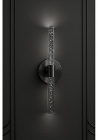 Resim Bhbackhome Bubbleflux Large Şık Tasarım Modern Ledli Aplik 51 Cm Siyah Elektrikli Siyah 