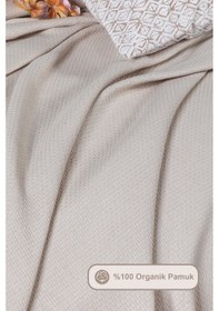Resim Elart Angel Pike Çift Kişilik %100 Pamuk 200x220 Cm Bej Bej 