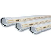 Resim Fırat Pvc Pimaş Dublex Atık Su Borusu 50 x 500 mm 