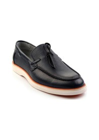 Resim Bambi Lacivert Leather Erkek Loafer Ayakkabı E01054182440 Lacivert 