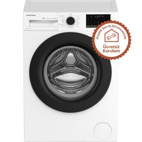 Resim Grundig GPWM 81622 8 KG 1000 DV Beyaz Çamaşır Makinesi 