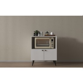 Resim Mini Mikrodalga Fırın Dolabı 