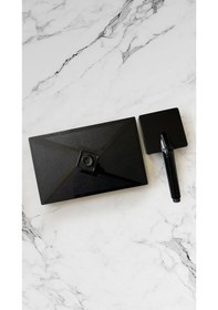 Resim Kaliteli Ve Modern Tasarımlı Siyah Robot Yağmur Duş Seti Lına Diğer 