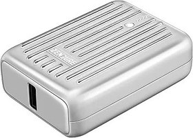 Resim Zendure Supermini 10,000 mAh USB-C Powerbank 18 W Power Delivery, süper küçük harici pil, iPhone, Samsung Galaxy, Huawei, Nintendo Switch vs. için hızlı şarj ile, gümüş 