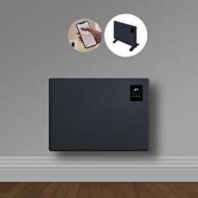 Resim Aeon AL750A Elektrikli Panel Konvektör Isıtıcı WiFi 750 W Antrasit 
