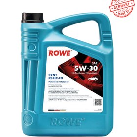 Resim ROWE HIGHTEC SYNT RS SAE 5W-30 HC-FO MOTOR YAĞI 4 LİTRE 