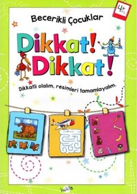 Resim +4 Yaş Becerikli Çocuklar Dikkat Dikkat Kukla Yayınları 
