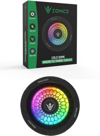 Resim ZOİNCO Cold Dome Telefon Soğutucu Radiatörlü fan - Tablet & Telefon Uyumlu 