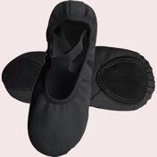 Resim Gymo Dancewear Pro Stretch Bale Patiği Siyah 