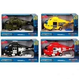 Resim Toys Sesli Işıklı Kurtarma Helikopteri WY750A 