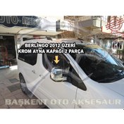 Resim Citroen Berlingo Abs Krom Ayna Kapağı 2 Parça 2012-2018 