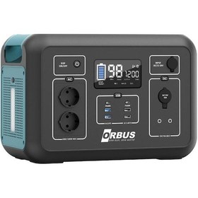 Resim Orbus 1200w Taşınabilir Güç Kaynağı Power Station 