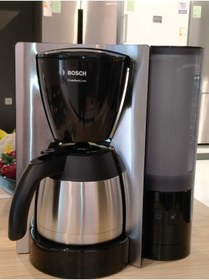 Resim Bosch Filtre kahve makinesi Termoslu Sıcak Tutabilen Bahçeye Terasa Balkona çıkarabileceğiniz Sürahili 