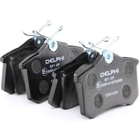 Resim Arka Fren Balatası 307-C4-308-Rcz-C4 Ii-Ds4-Megane Ii Lp571 