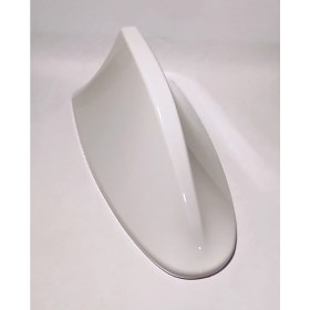 Resim Zendar Balık Sırtı Yapıştırma Süs Anten Süs Jaws Beyaz YES056B 