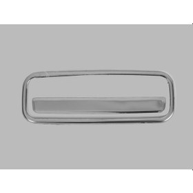 Resim Volkswagen Caddy Mini Van Bagaj Açma 2 Parça 2010-2014 Krom Paslanmaz Çelik 