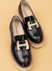 Resim Gondol Hakiki Deri Kalın Taban Hafif Oxford Ayakkabı Yt.100 