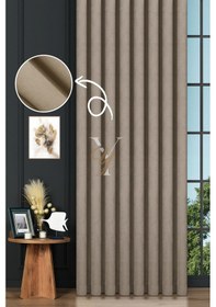 Resim Petek Fon Perde V-1005 Vizon Vizon 