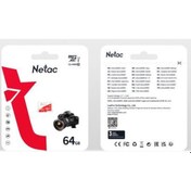 Resim Netac P500 Eco NT02P500ECO-064G-S 64 GB MicroSDXC Hafıza Kartı 