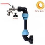 Resim Willowhaven 1 Adet Paslanmaz Ibc Bağlantı Adaptörü Seti Bakır Musluk Konnektörü Pe Fittings Su Tankları Akvaryumlar 