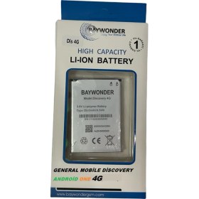 Resim General Mobile Discovery 4g Batarya Pil 