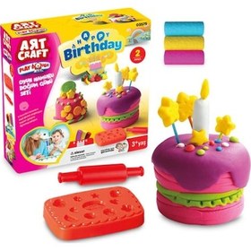 Resim Art Craft Oyun Hamuru Doğum Günü Seti 150 Gr Dede 03575 