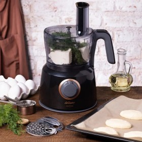 Resim Arzum 1000W Güçlü Dikey Mutfak Robotu 1.2 Litre Hazne Paslanmaz Çelik Bıçaklı Smoothie Hazırlama Doğrama Rendeleme Fonksiyonlu Kompakt Tasarım 