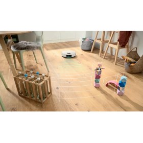 Resim Bosch BCRC2W Robot Süpürge 11000 Pa Emiş Gücü ile Akıllı Telefon Kontrolü ve Düz Zemin Kullanımı 