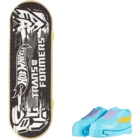 Resim Hot Wheels Skate Temalı Parmak Kaykay ve Ayakkabı Paketleri HMY18-HVK39 