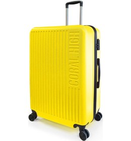 Resim Coral High Abs Sarı Büyük Boy Valiz 16458 Sarı 