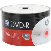 Resim Hp DME00070-3 Spn 16X 4.7gb DVD-R Yazılabilir DVD 50'li 