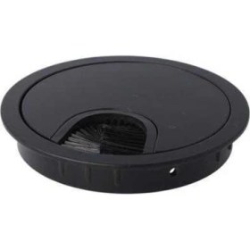 Resim Dizaynaks Mat Siyah Boyalı Zamak Kablo Kapağı 80 Mm. 