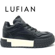 Resim Kids Club Shoes Lufian 112230206 Burton Sneaker Erkek Deri Casual Klasik Ayakkabı SİYAH 