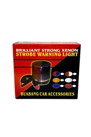 Resim ERKAYA OTOMOTİV Turuncu Renkli 12V-24V Araç Tipi Xenon Strob Uyarı Lambası 