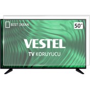 Resim Bestekran Vestel Uyumlu 50UA9500 TV EKRAN KORUYUCU - Vestel Uyumlu 50" inç 126 Tv Ekran Koruma Paneli 