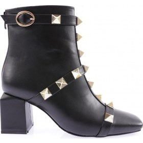 Resim Dgn K200-22k Kadin Troklu Çerçeve Topouklu Bot K200-1710-R1534 Siyah 