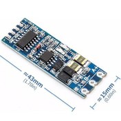 Resim UART TTL to RS485 Modül Otomatik Yön Kontrol AFC Endüstriyel Tip Com Seri Port Sinyal Çevirici 