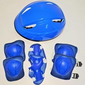 Resim Toprockstore Çocuk Kask Dizlik Dirseklik Koruyucu Set 7 Parça 