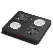 Resim cabex Günko 1u 19 Rack Mount Kabinet 2 Li Fan Dijital Termostatlı 