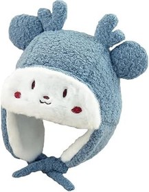 Resim GALPADA 1 Adet Peluş Kulaklıklar Kış Trapper Şapkası Peluş Trapper Şapka Kış Kulak Tıkaçları Şapka Pembe Kap Bebekler Için Kulaklıklar Earmuffs Kapaklar Basit Stil Şapka Basit Renkli 