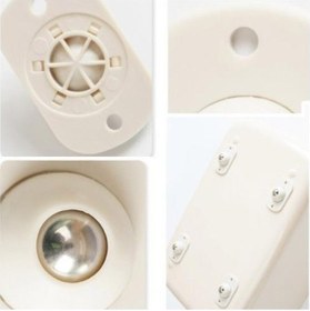 Resim Bilyeli Eşya Kaydırma Aparat Tekerlekli Yer Değiştirme 4 Adet 