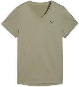 Resim PUMA W Tad Essential Vneck Tee Tişörtler Üniseks Yetişkin 