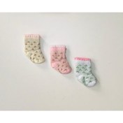 Resim fındık bebe 3lü Bebek Çorap 