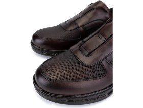 Resim Tamer Tanca Erkek Hakiki Deri Kahverengi Sneakers & Spor Bot 298 3299-56602 Erk Bot SK25-26 Kahve 